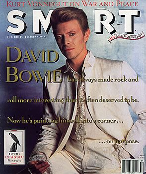 David Bowie, Smart Magazine June 1990 Cover Photo - United States