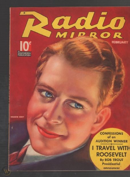 Radio Mirror Magazine Cover [United States] (February 1936)