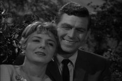Peggy McCay and Andy Griffith