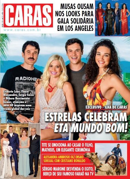Eriberto Leão - Caras Magazine Cover [Brazil] (22 January 2016)