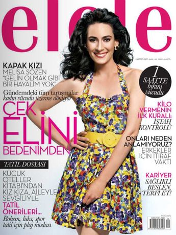 Melisa Sözen, Elele Magazine June 2009 Cover Photo - Turkey