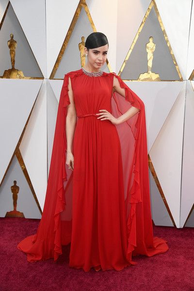 Sofia Carson in Giambattista Valli Dress : 90th Annual Academy Awards - Red Carpet