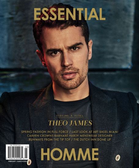 Theo James, Essential Homme Magazine March 2016 Cover Photo - United States
