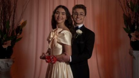 Rowan Blanchard and Sean Giambrone