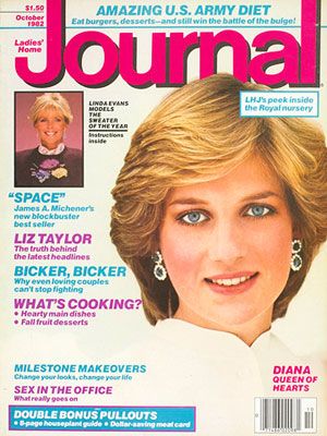 Princess Diana, Ladies Home Journal Magazine 01 October 1982 Cover ...