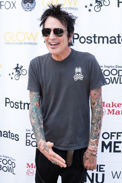 Tommy Lee attends the Los Angeles Times Food Bowl at Wallis Annenberg ...