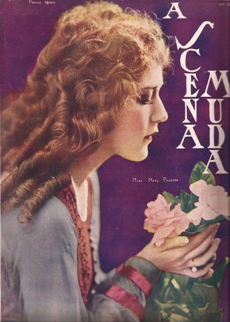 Mary Pickford - A Scena Muda Magazine Cover [Brazil] (9 March 1922)