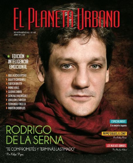 Rodrigo de la Serna, El Planeta Urbano Magazine June 2013 Cover Photo ...