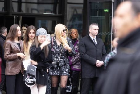 Savannah James – Exits Chanel fashion show in Paris