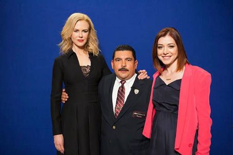 Nicole Kidman, Guillermo Rodriguez and Alyson Hannigan - ABC's "Jimmy Kimmel Live" - Season 12