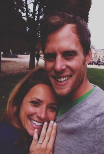Christine Lakin and Brandon Breault - Engagement