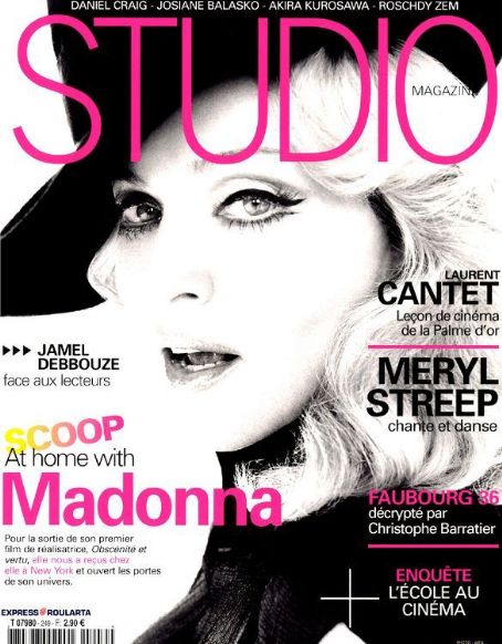 Madonna - Studio Magazine Cover [France] (September 2008)