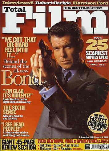 Pierce Brosnan, The World Is Not Enough, Total Film Magazine December ...