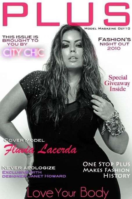 Fluvia Lacerda - PLUSSA Magazine Cover [Brazil] (October 2010)