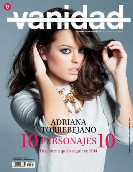 Adriana Torrebejano, Vanidad Magazine January 2014 Cover Photo - Spain