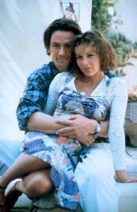 Jennifer Grey and Bill Campbell