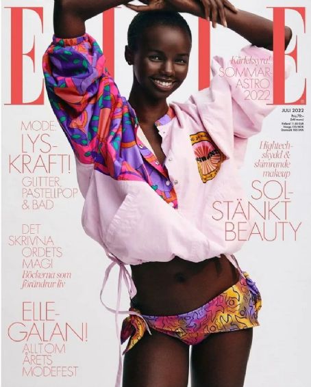 Akiima - Elle Magazine Cover [Sweden] (July 2022)