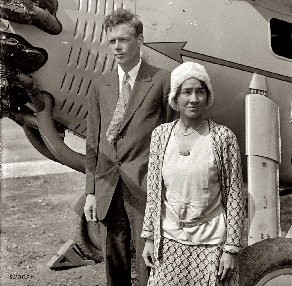 Charles A. Lindbergh And Anne Morrow Lindbergh - FamousFix