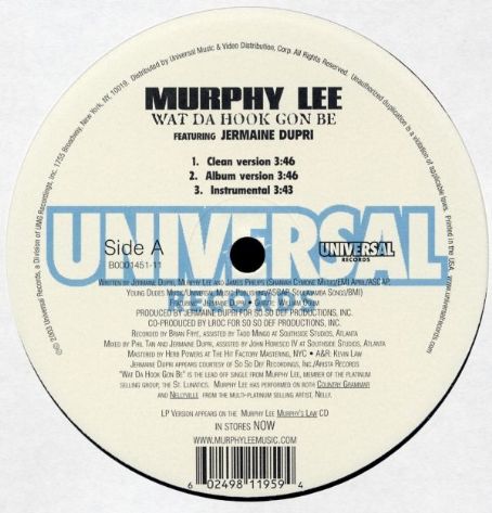 Wat Da Hook Gon Be - Murphy Lee