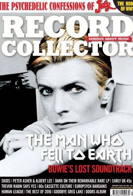 David Bowie, Record Collector Magazine January 2017 Cover Photo ...