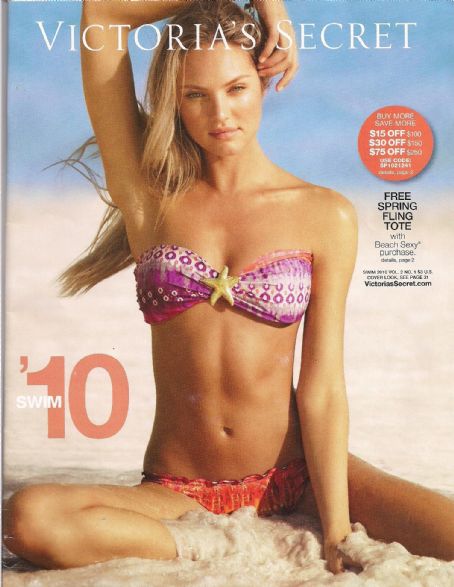Candice Swanepoel Victorias Secret Magazine March 2010 Cover Photo United States 