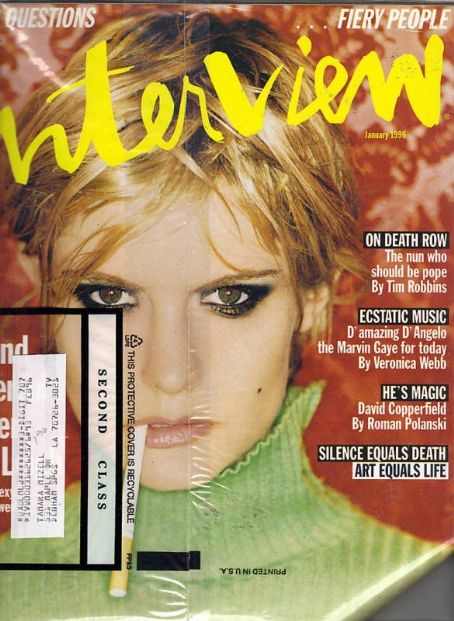 Jennifer Jason Leigh, Interview Magazine January 1996 Cover Photo ...