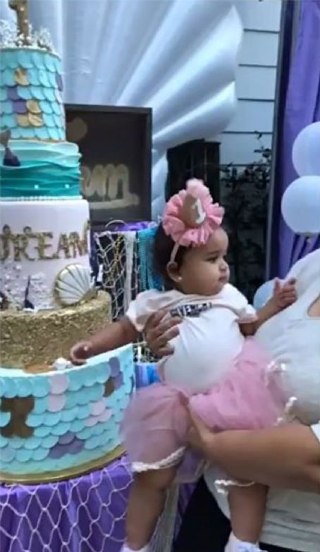 Blac Chyna Throws Dream a Mermaid Themed 1st Birthday Party at Her Home in Studio City, California - November 11, 2017