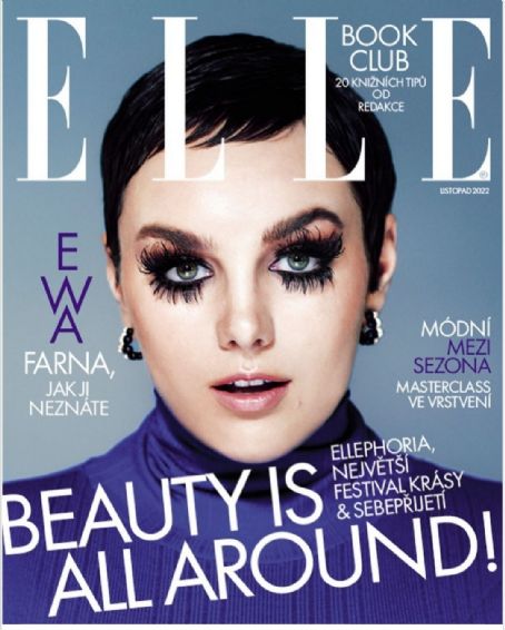 Ewa Farna, Elle Magazine November 2022 Cover Photo - Czech Republic