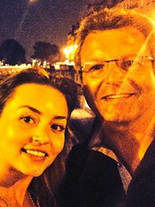 Angelique Boyer on French Vacay With Her Dad