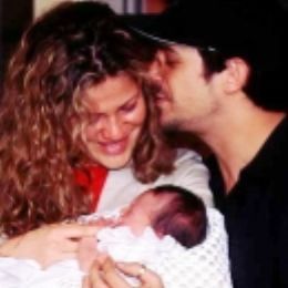 Alejandro Sanz and Jaidy Michel