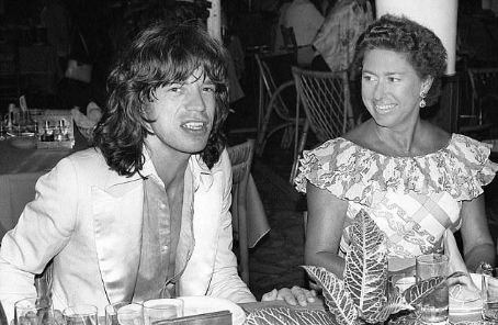 Princess Margaret and Mick Jagger