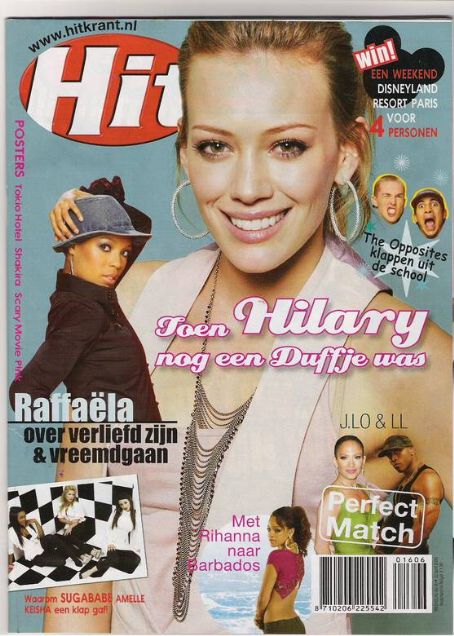 Hilary Duff, Hitkrant Magazine 22 April 2006 Cover Photo - Netherlands