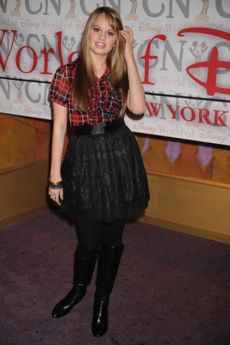 Debby Ryan - The Cast Of The Suite Life On Deck Visit The World Of Disney In NYC, 2009-03-06