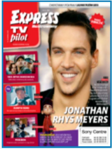 Jonathan Rhys Meyers - Express Tv Pilot Magazine Cover [Poland] (14 August 2020)