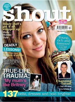 Hilary Duff, Shout Magazine April 2008 Cover Photo - United Kingdom